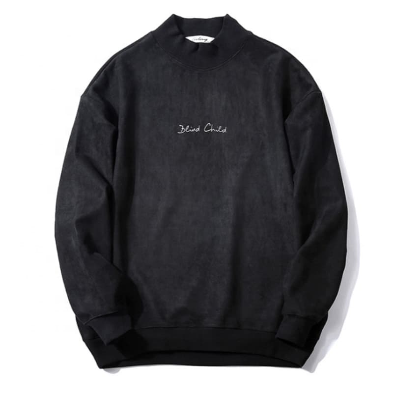 Velvety sweatshirt